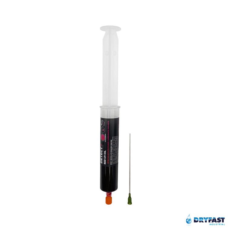DETECT+RED UV OIL syringe