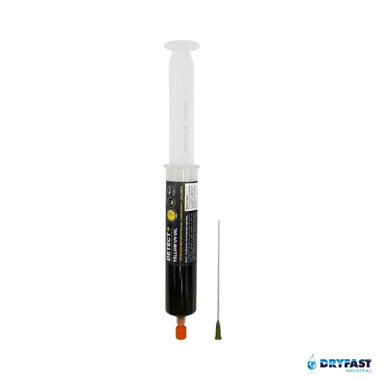 DETECT+YELLOW UV OIL syringe